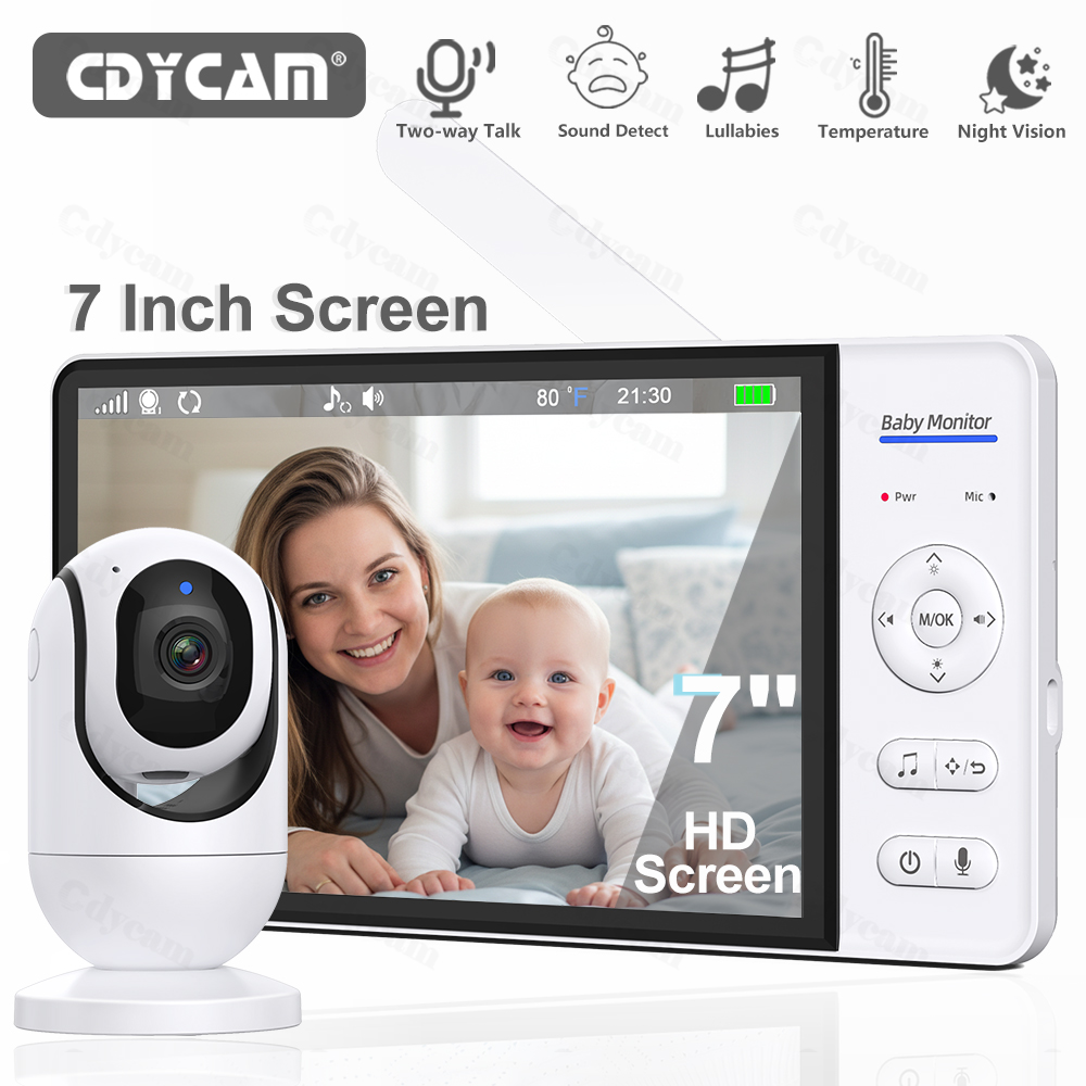 Audio Music Kids - Monitor de vídeo para bebês, 7.0