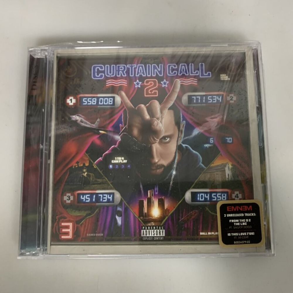Audio Music Hip Hop - CD 'Curtain Call 2' Eminem Música