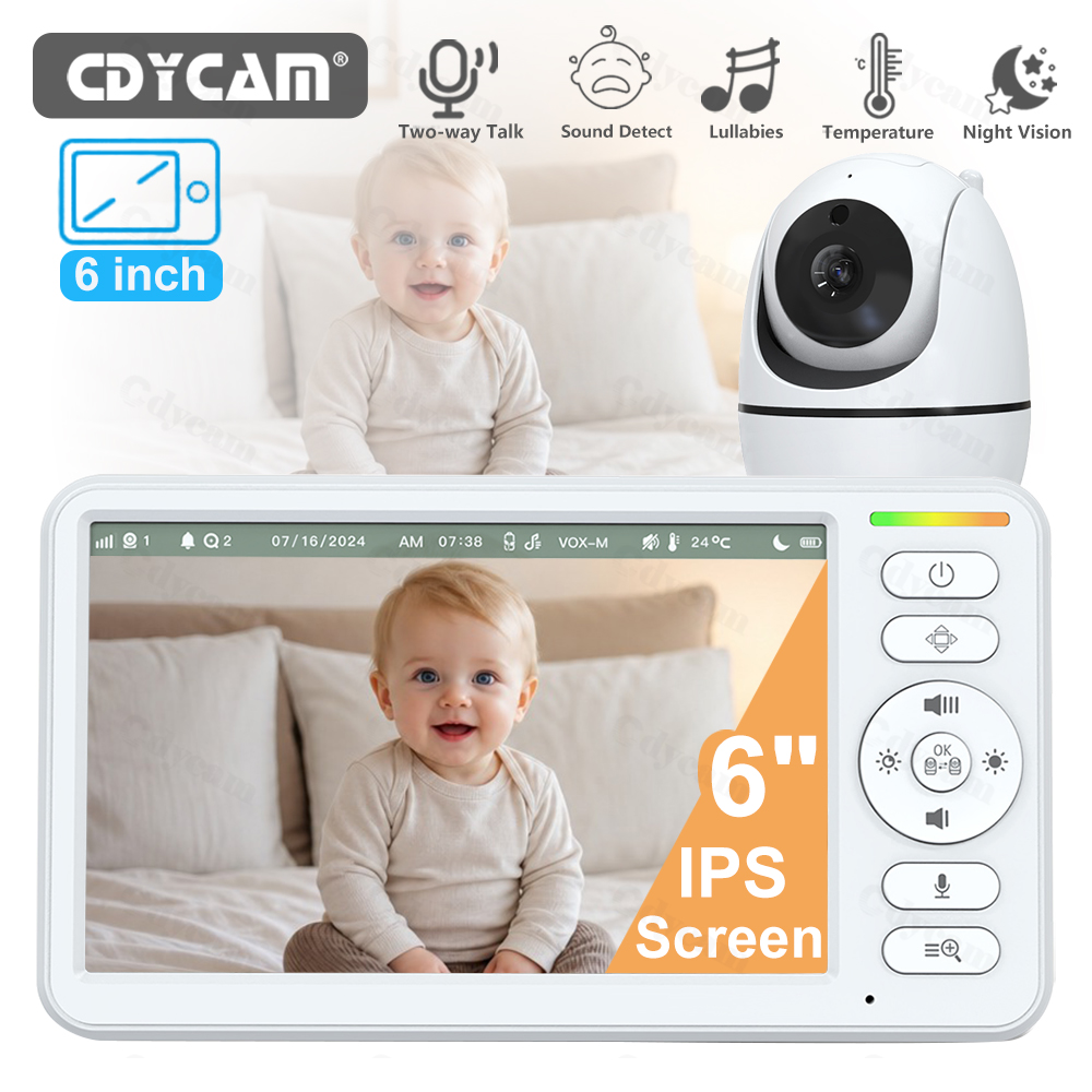 Monitor de Bebê de 6'' com Câm - Audio Music Kids avaliação e preço