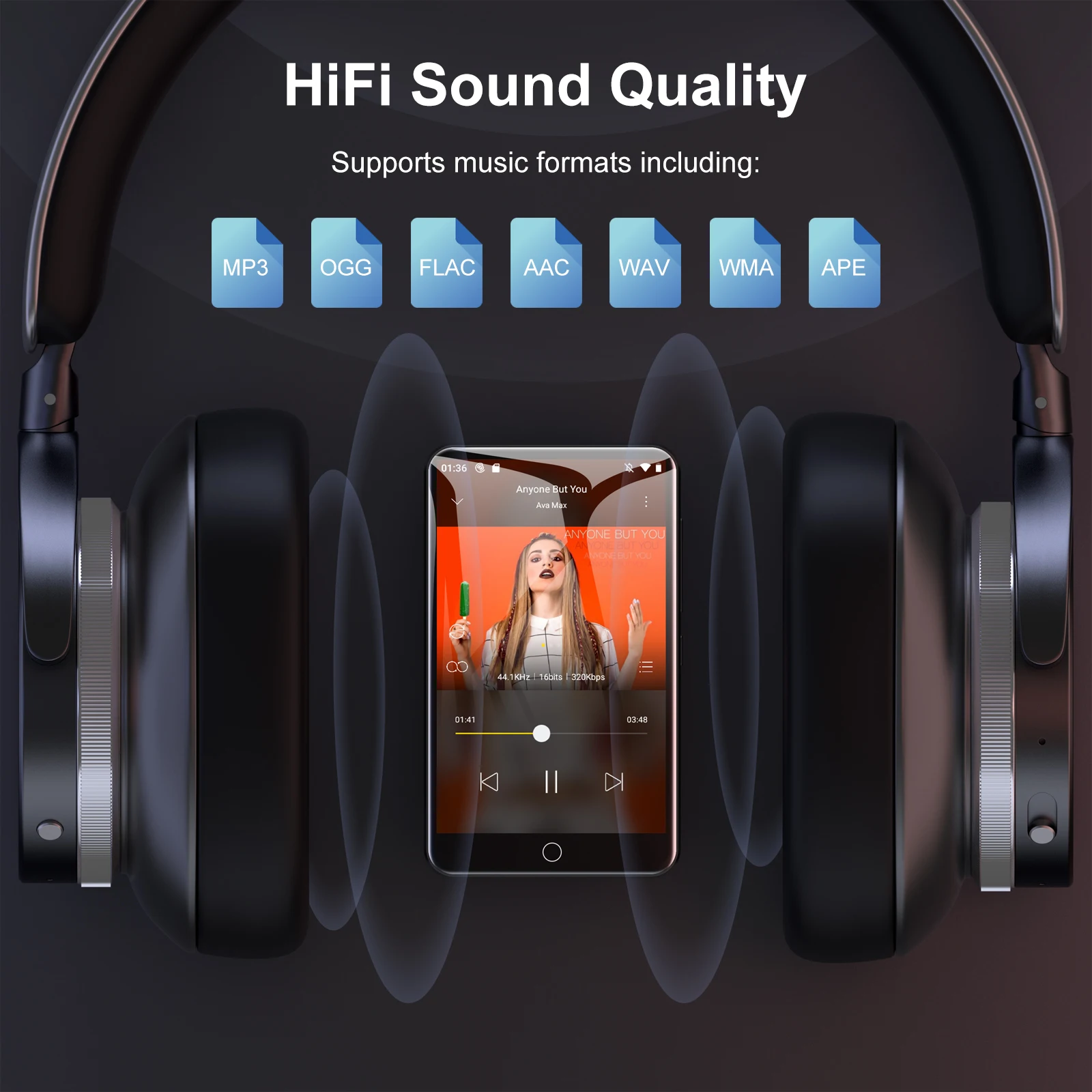 Reprodutor de Música HiFi MP3  - Music Audiobook avaliação e preço