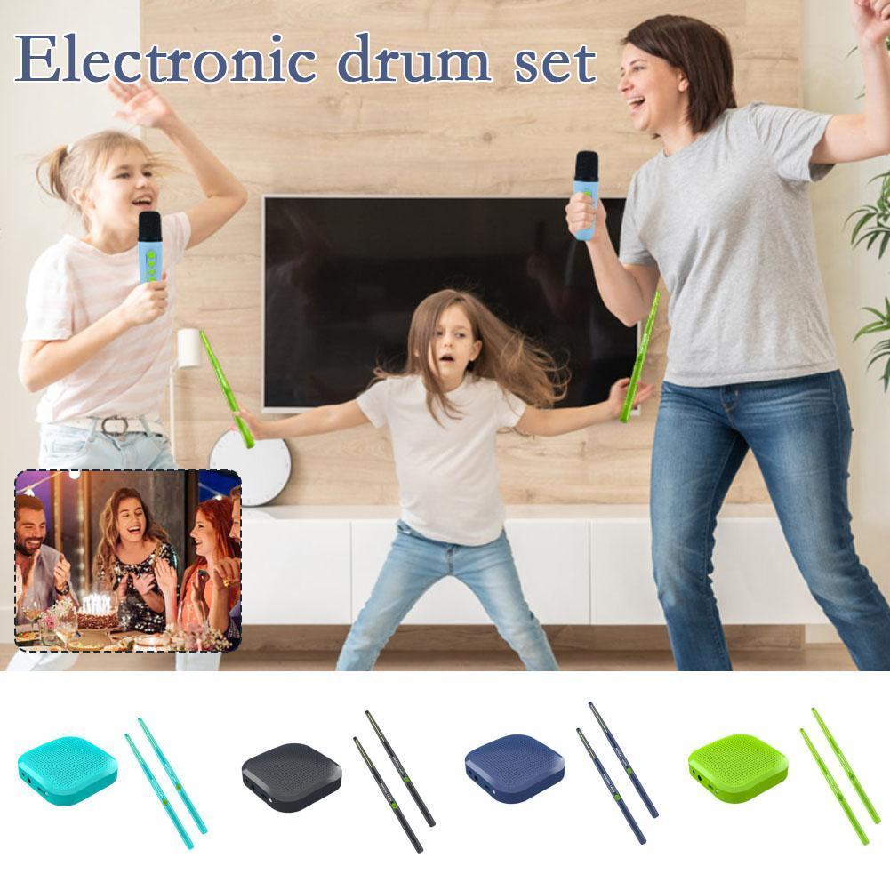 Kit de bateria eletrônica virt - Audio Music Kids avaliação e preço