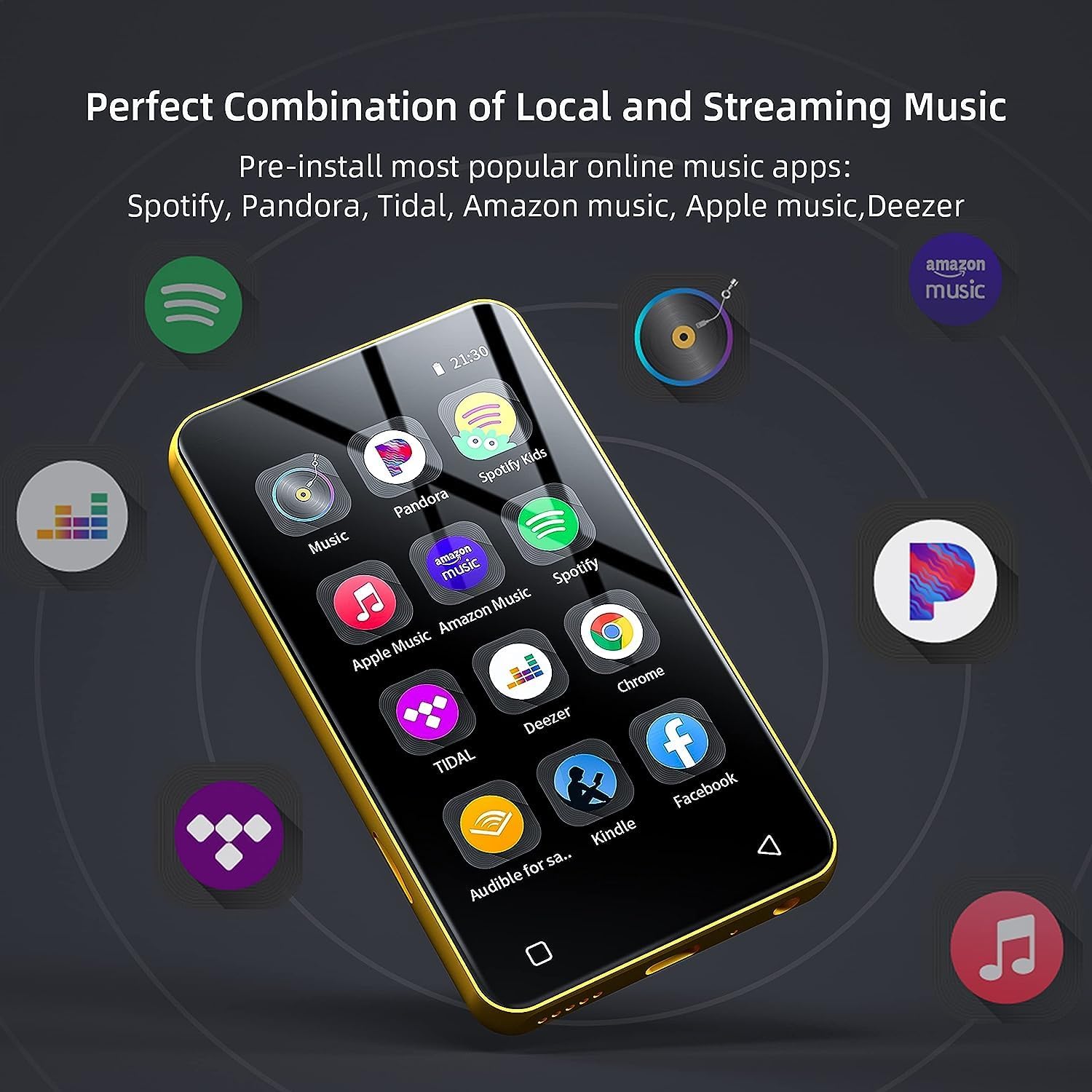 Reprodutor MP4/MP3 Player Alto - Music Audiobook avaliação e preço