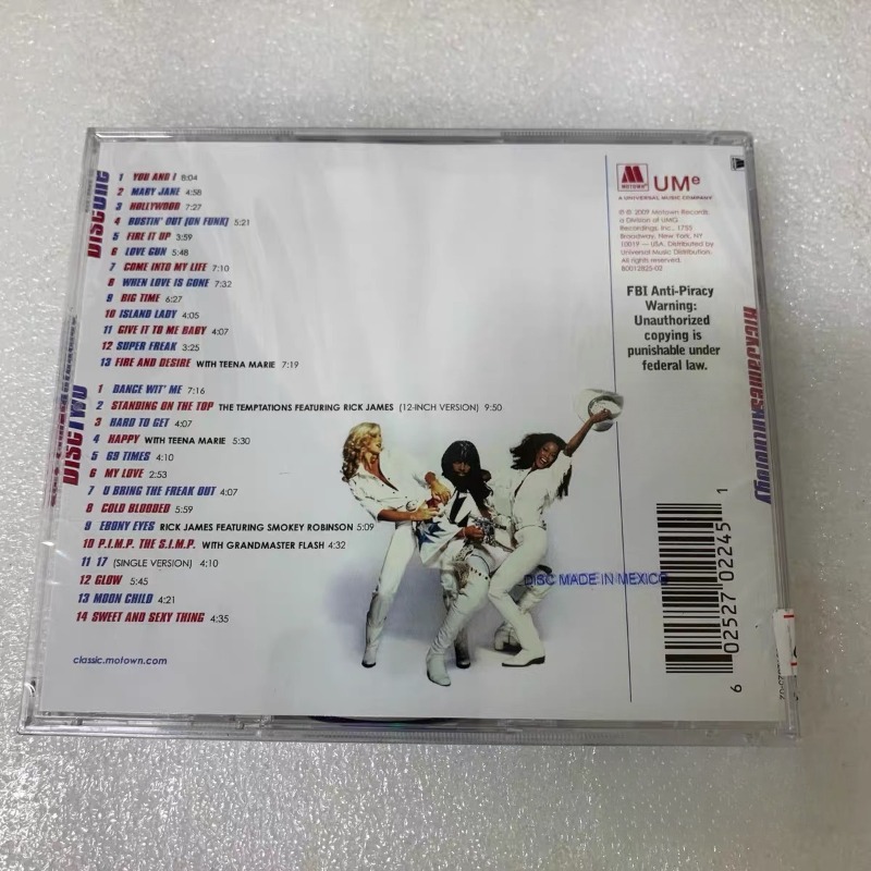 CD de Música Rick James: Coleç - Audio Music Hip Hop avaliação e preço