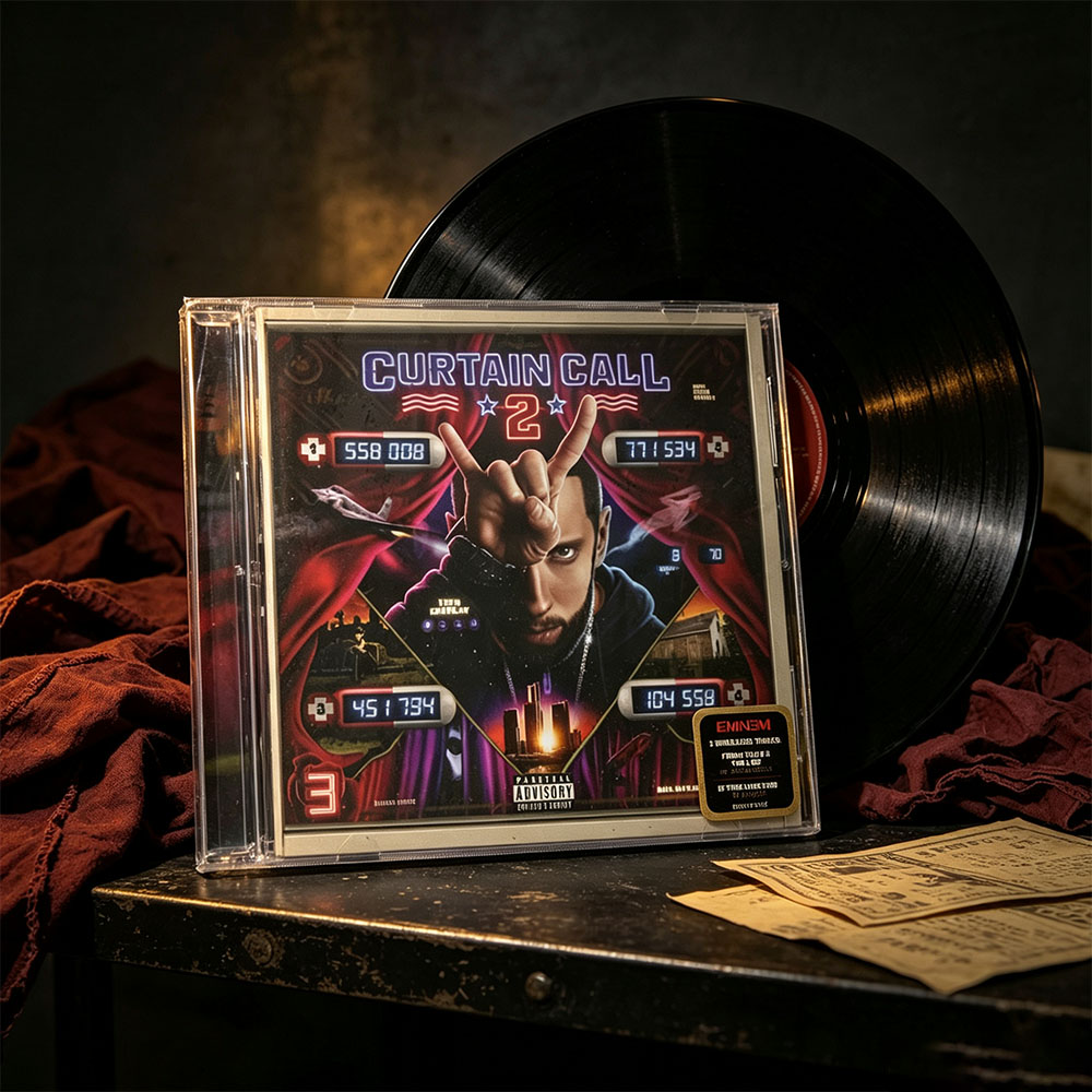 CD 'Curtain Call 2' Eminem Mús - Audio Music Hip Hop avaliação e preço