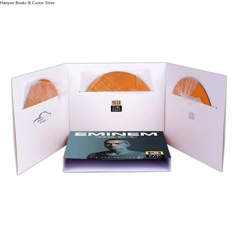 3 CD 、 Eminem CD Álbum Car Pla - Audio Music Hip Hop avaliação e preço