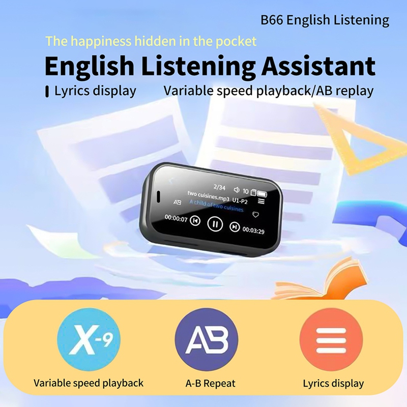 Mini Reprodutor MP3 Bluetooth  - Music Audiobook avaliação e preço