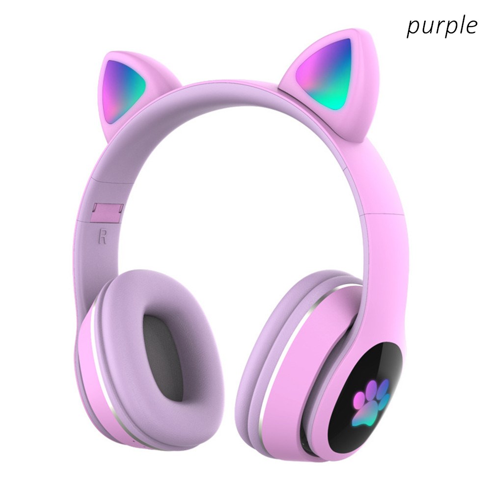 Gato bonito led fones de ouvid - Audio Music Kids avaliação e preço