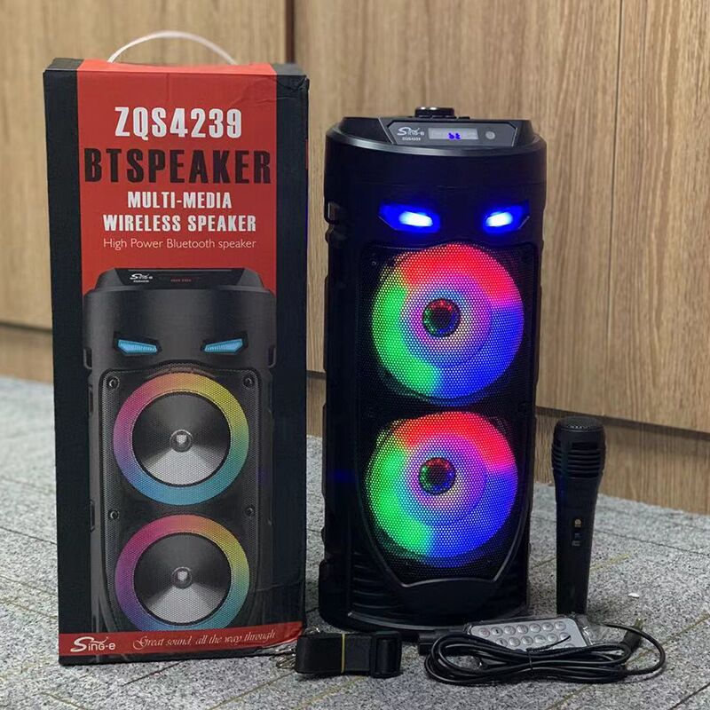 Coluna sem fio bluetooth alto- - Audio Music Mp3 Songs avaliação e preço