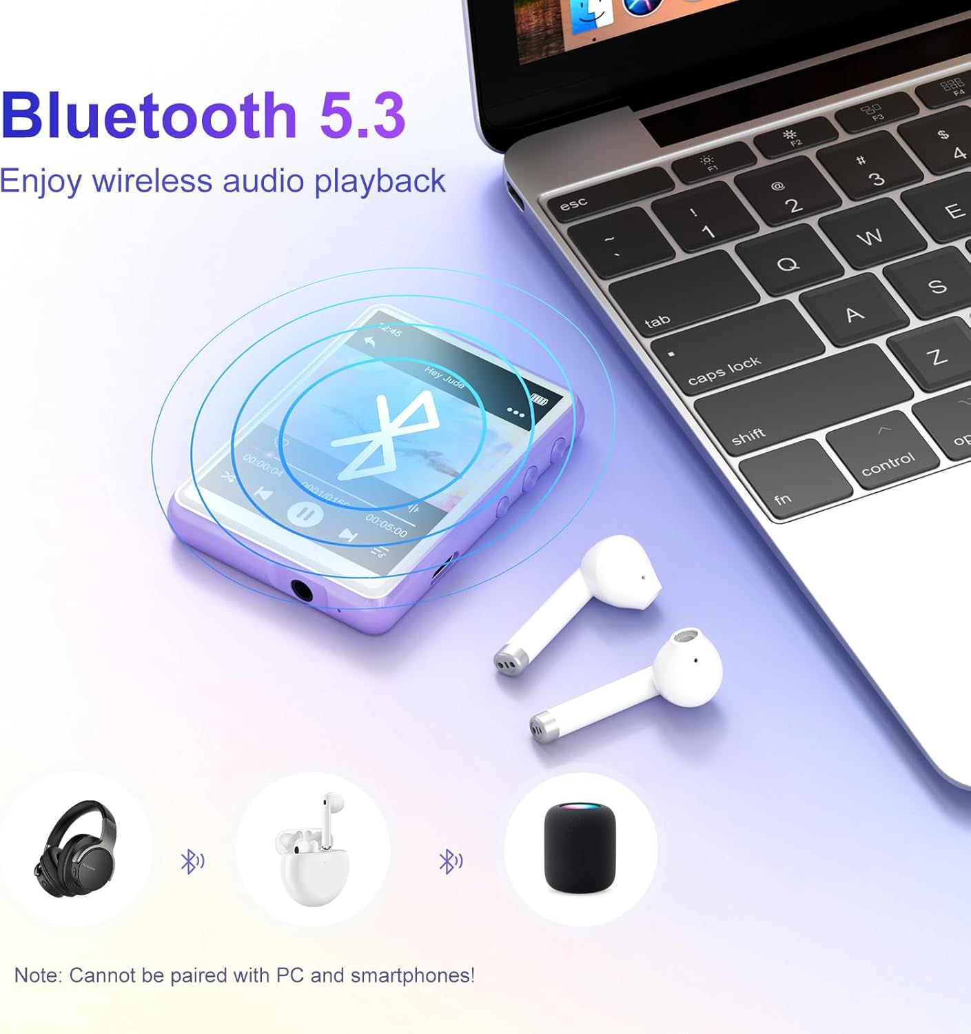 Mechen 64gb mp3 player portáti - Music Audiobook avaliação e preço