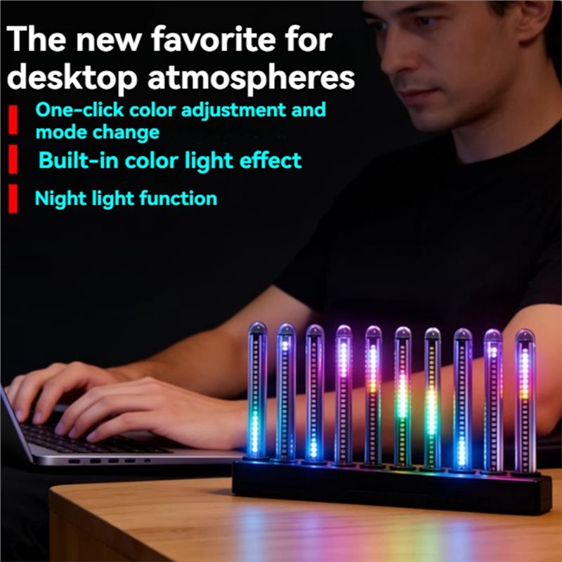 【HAPPY】Luz Rítmica de Mesa LED - Audio Happy Music avaliação e preço