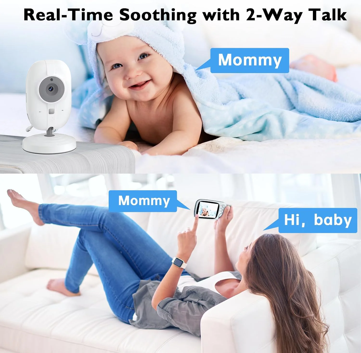 Monitor de Bebê com Vídeo 2.4G - Audio Music Kids avaliação e preço